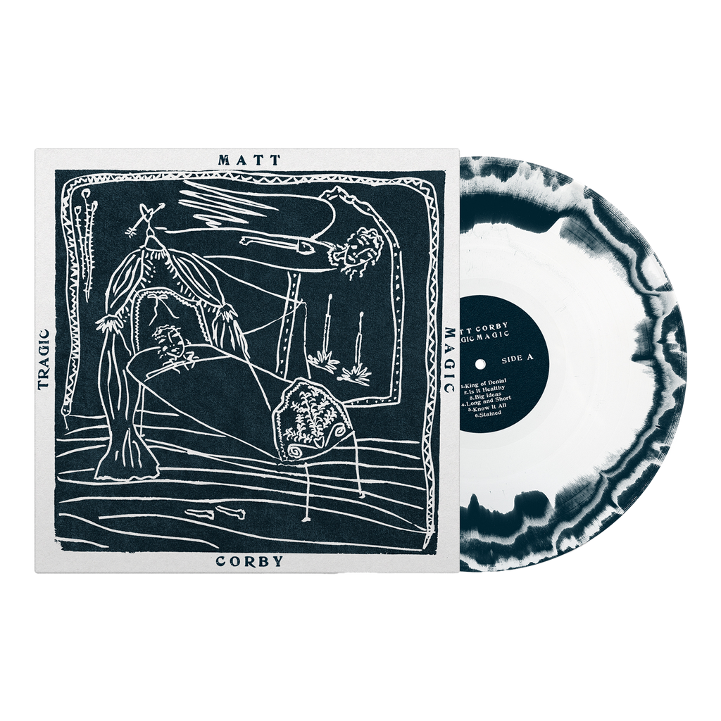 Tragic Magic LP Navy+White (Online Exclusive inc. Signed Art Card)