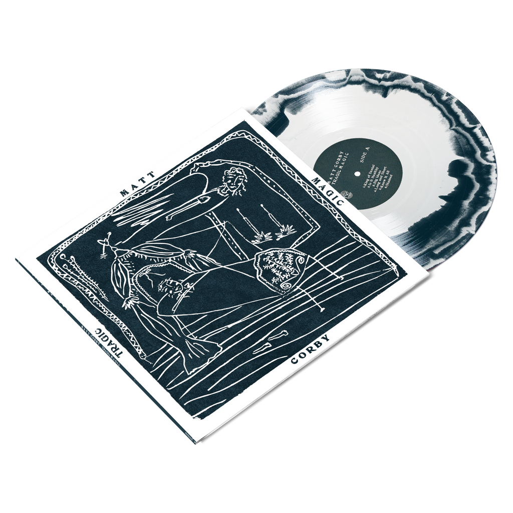 Tragic Magic LP Navy+White (Online Exclusive inc. Signed Art Card)