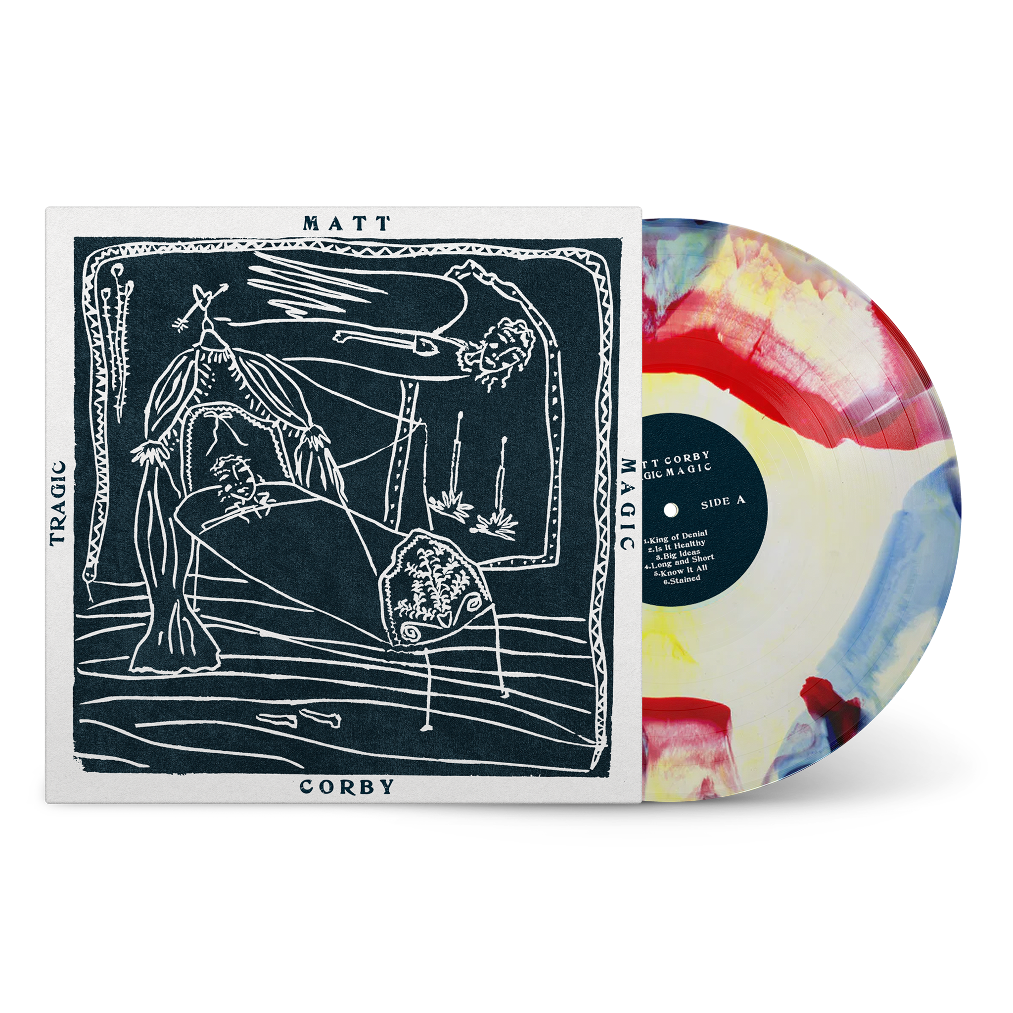 Tragic Magic Rainbow Regrind Splatter LP (Limited Edition inc. Signed Art Card)