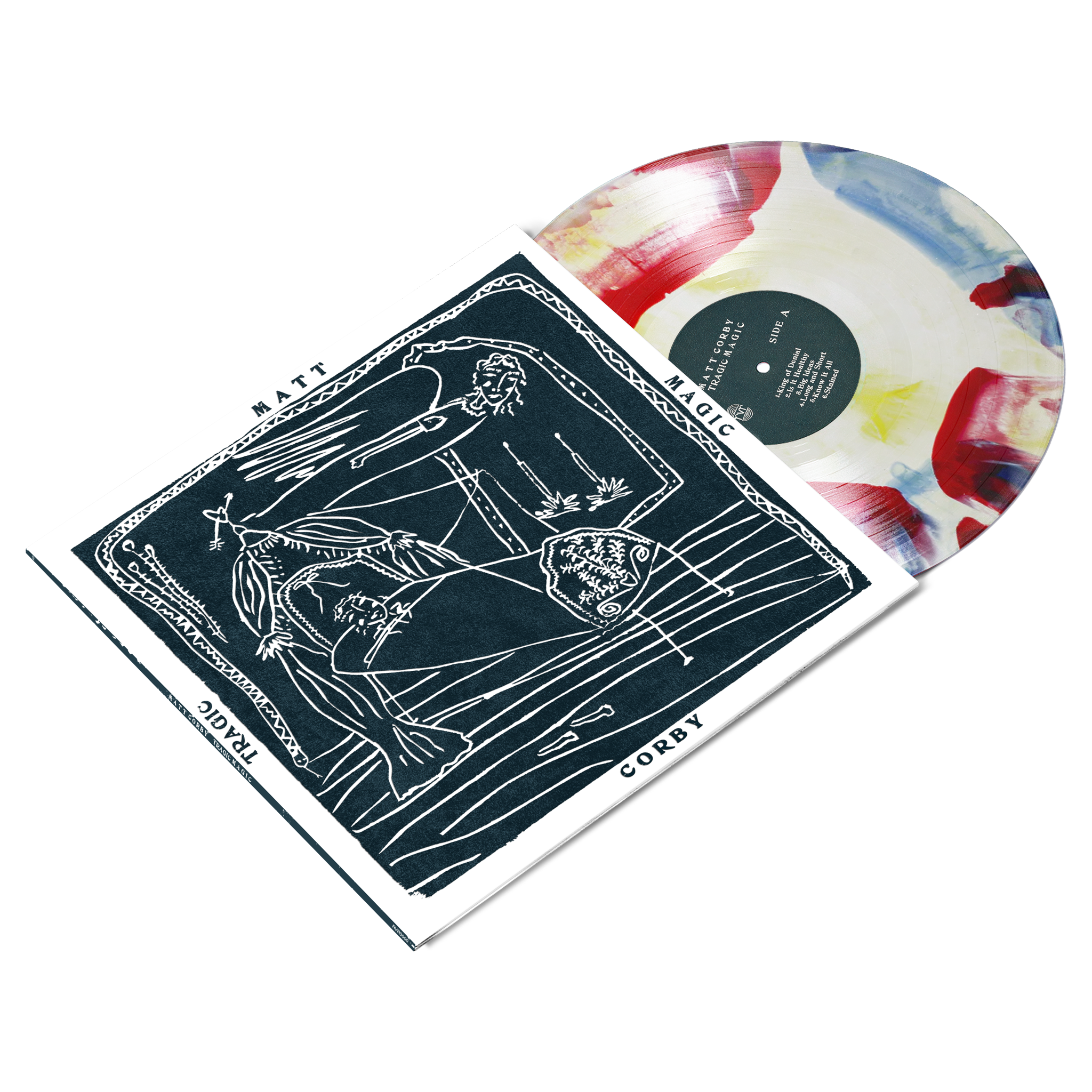 Tragic Magic Rainbow Regrind Splatter LP (Limited Edition inc. Signed Art Card)
